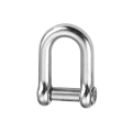 Скоба такелажная D-образная АРТ 8482 нержавеющая сталь А4 Скоба такелажная D-образная АРТ 8482 нержавеющая сталь А4